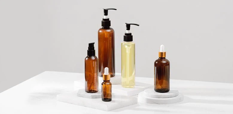 Bottiglie cosmetiche